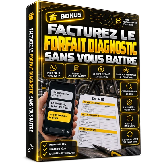 Bonus 3 : Facturez le forfait diagnostic sans vous battre